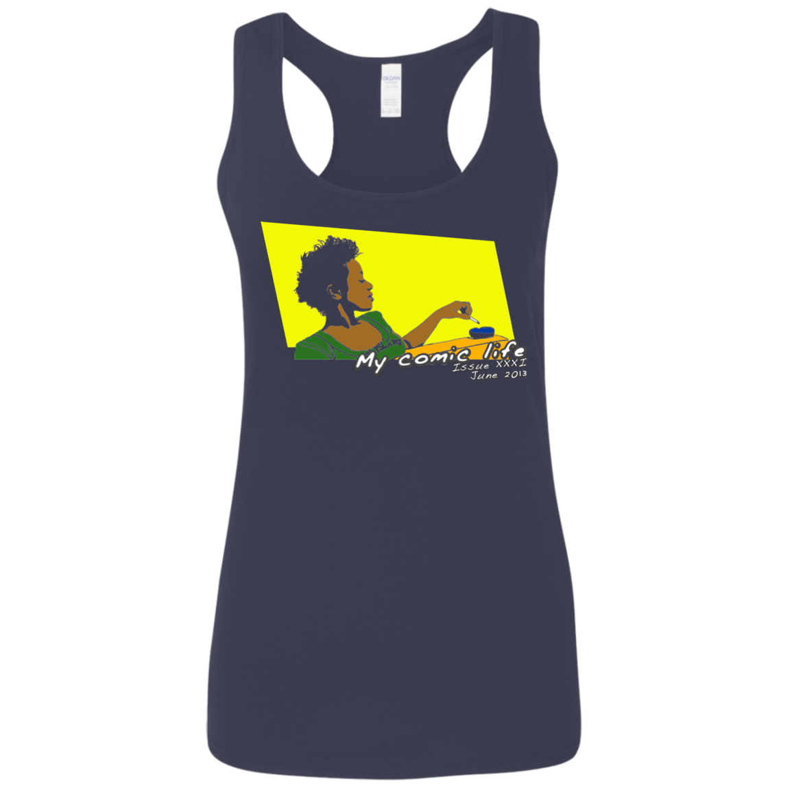 Pop Art Vintage Comics Lichtenstein Style - My Comic Life 02 Tee&Tank Lady Pimamour