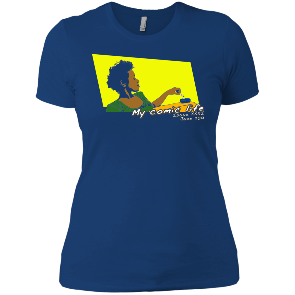 Pop Art Vintage Comics Lichtenstein Style - My Comic Life 02 Tee&Tank Lady Pimamour