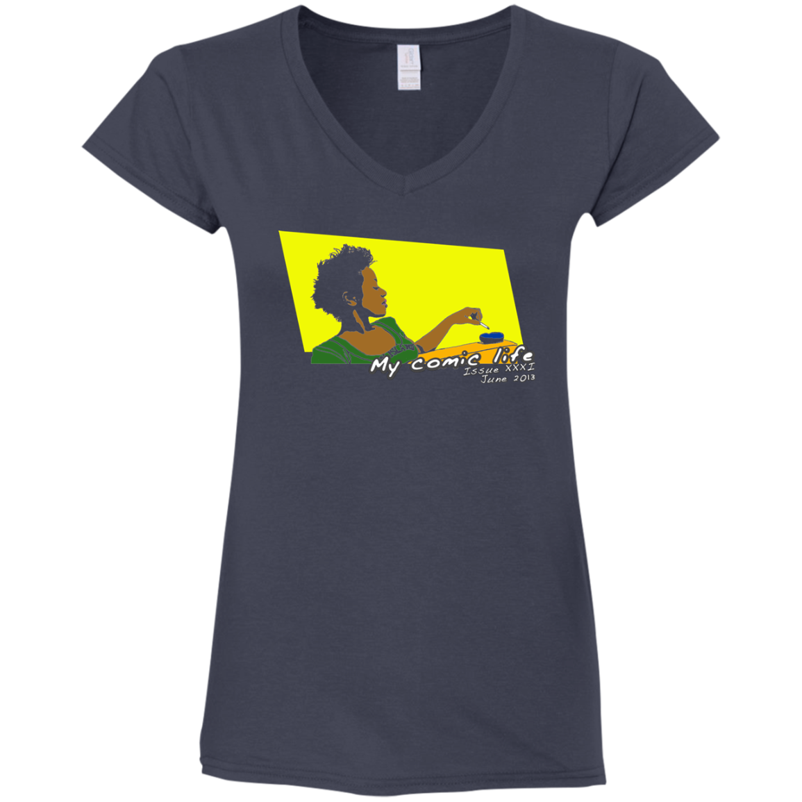Pop Art Vintage Comics Lichtenstein Style - My Comic Life 02 Tee&Tank Lady Pimamour
