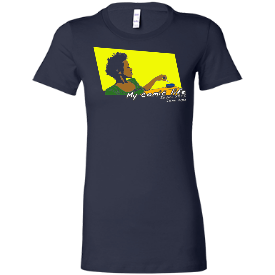 Pop Art Vintage Comics Lichtenstein Style - My Comic Life 02 Tee&Tank Lady Pimamour