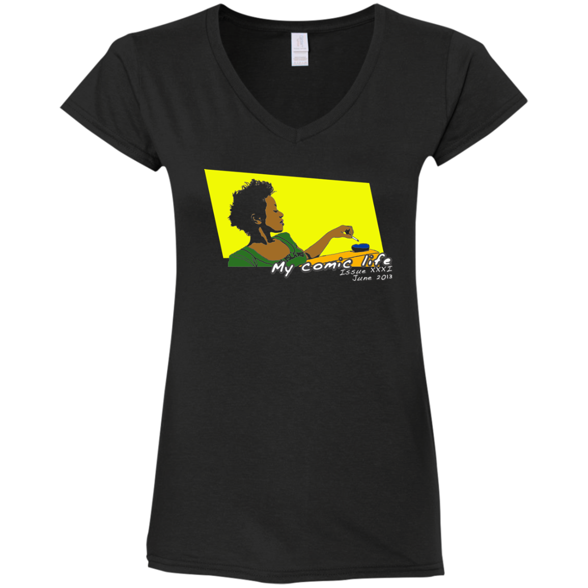 Pop Art Vintage Comics Lichtenstein Style - My Comic Life 02 Tee&Tank Lady Pimamour