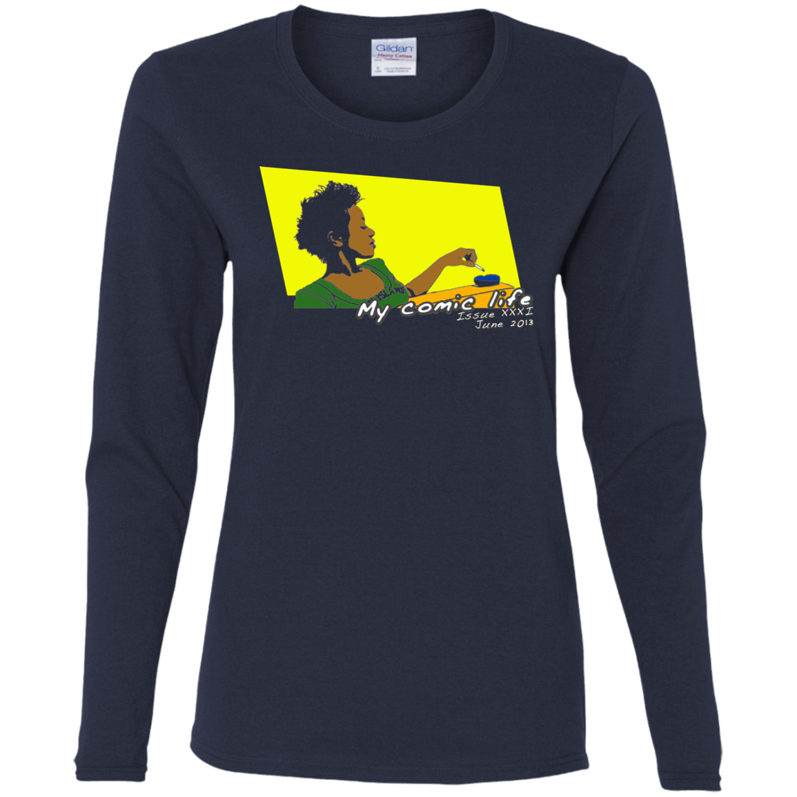 Pop Art Vintage Comics Lichtenstein Style - My Comic Life 02 Tee&Tank Lady Pimamour