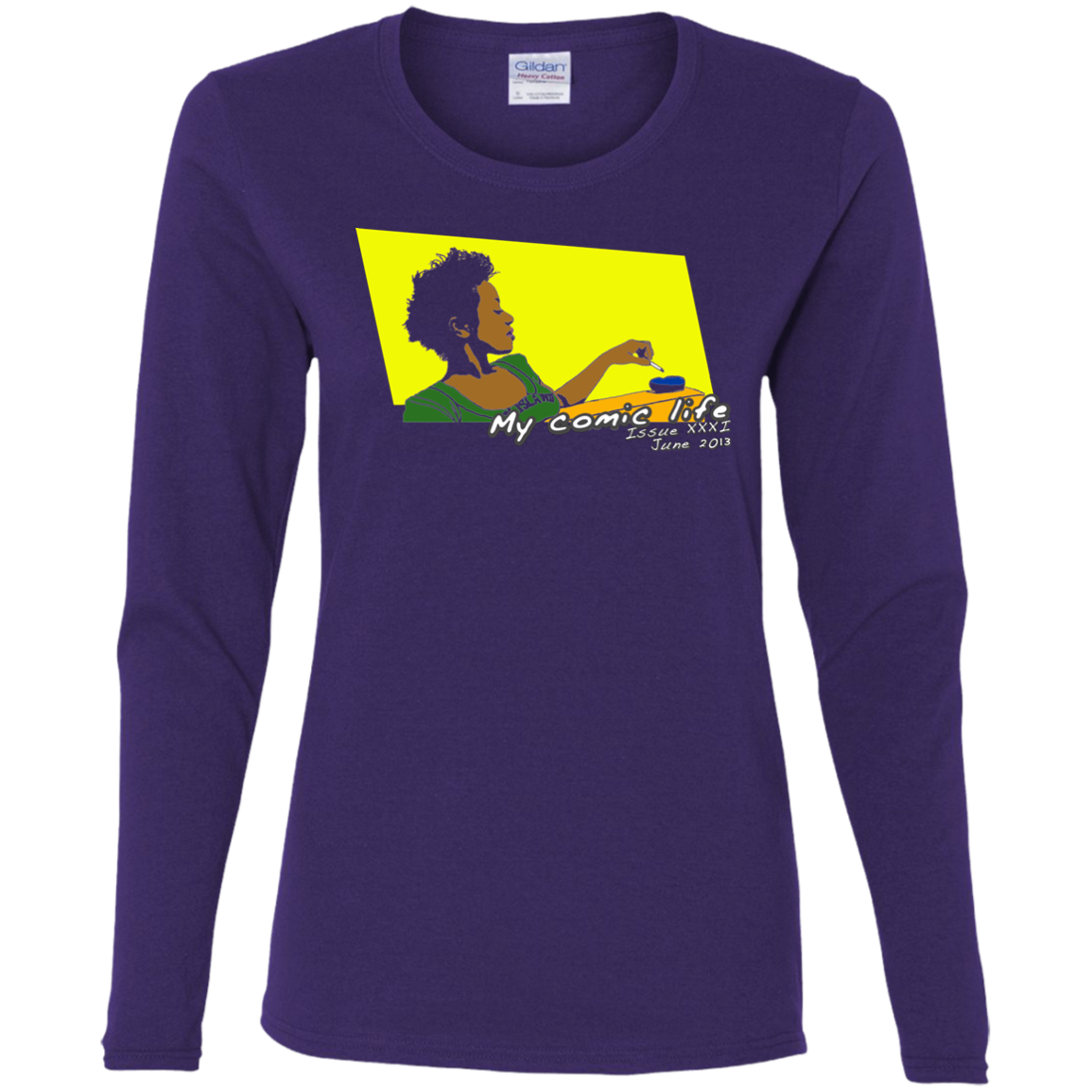 Pop Art Vintage Comics Lichtenstein Style - My Comic Life 02 Tee&Tank Lady Pimamour