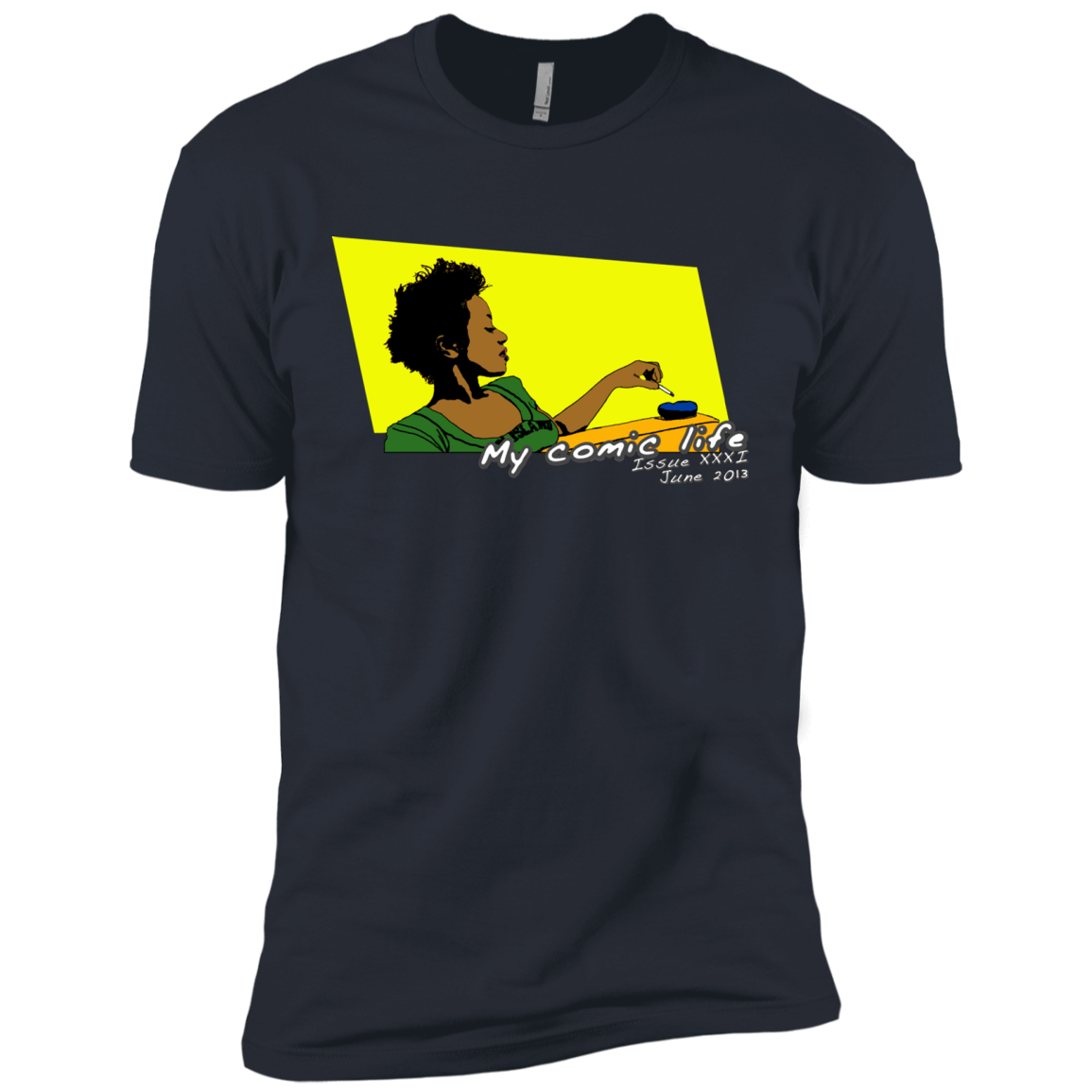 Pop Art Vintage Comics Lichtenstein Style - My Comic Life 02 Tee&Tank Men/Unisex Pimamour