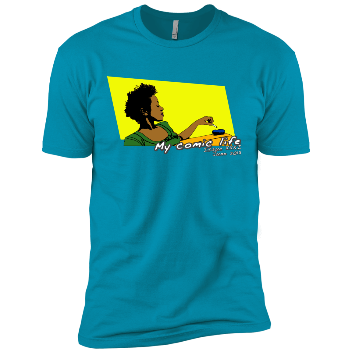 Pop Art Vintage Comics Lichtenstein Style - My Comic Life 02 Tee&Tank Men/Unisex Pimamour