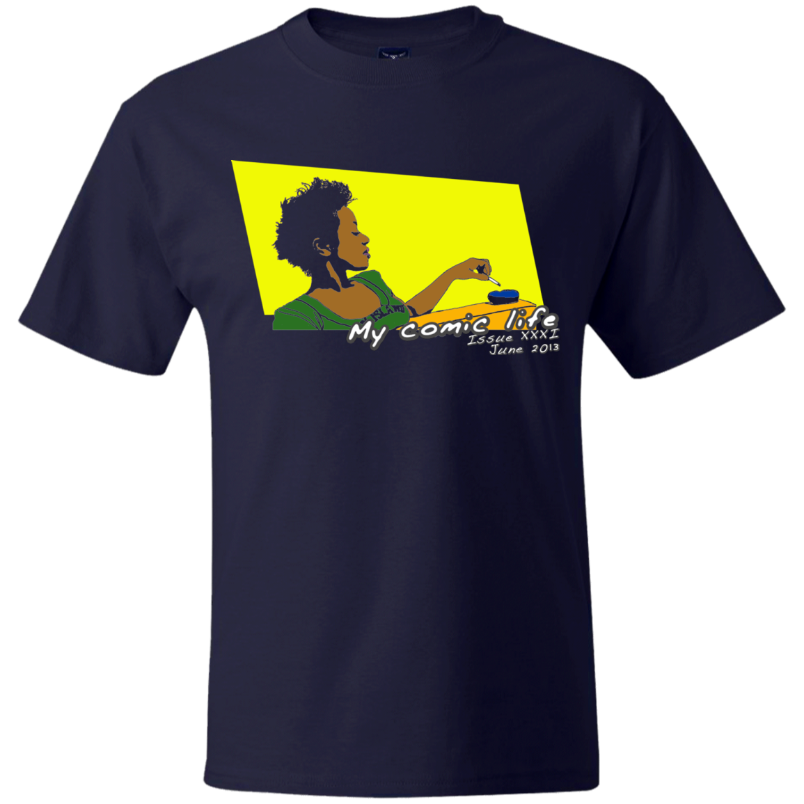 Pop Art Vintage Comics Lichtenstein Style - My Comic Life 02 Tee&Tank Men/Unisex Pimamour