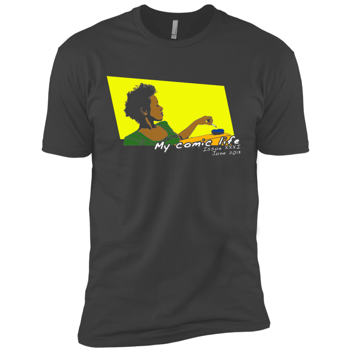 Pop Art Vintage Comics Lichtenstein Style - My Comic Life 02 Tee&Tank Men/Unisex Pimamour