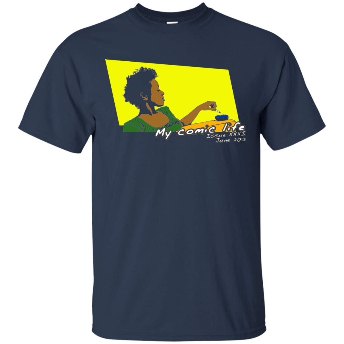 Pop Art Vintage Comics Lichtenstein Style - My Comic Life 02 Tee&Tank Men/Unisex Pimamour