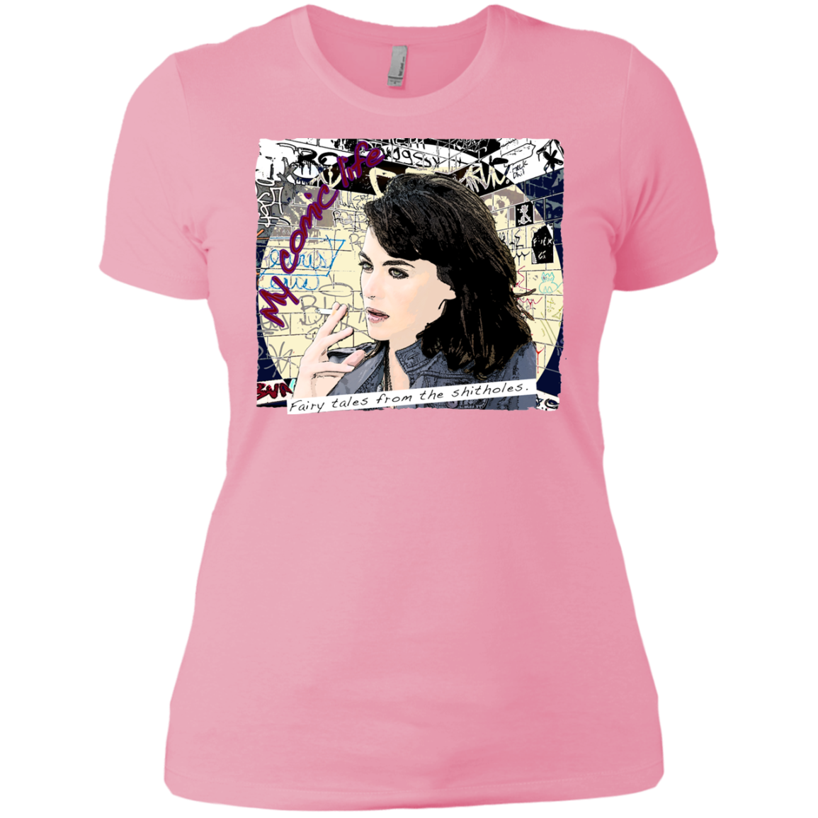 Pop Art Vintage Comics Lichtenstein Style - My Comic Life 06 Tee&Tank Lady Pimamour