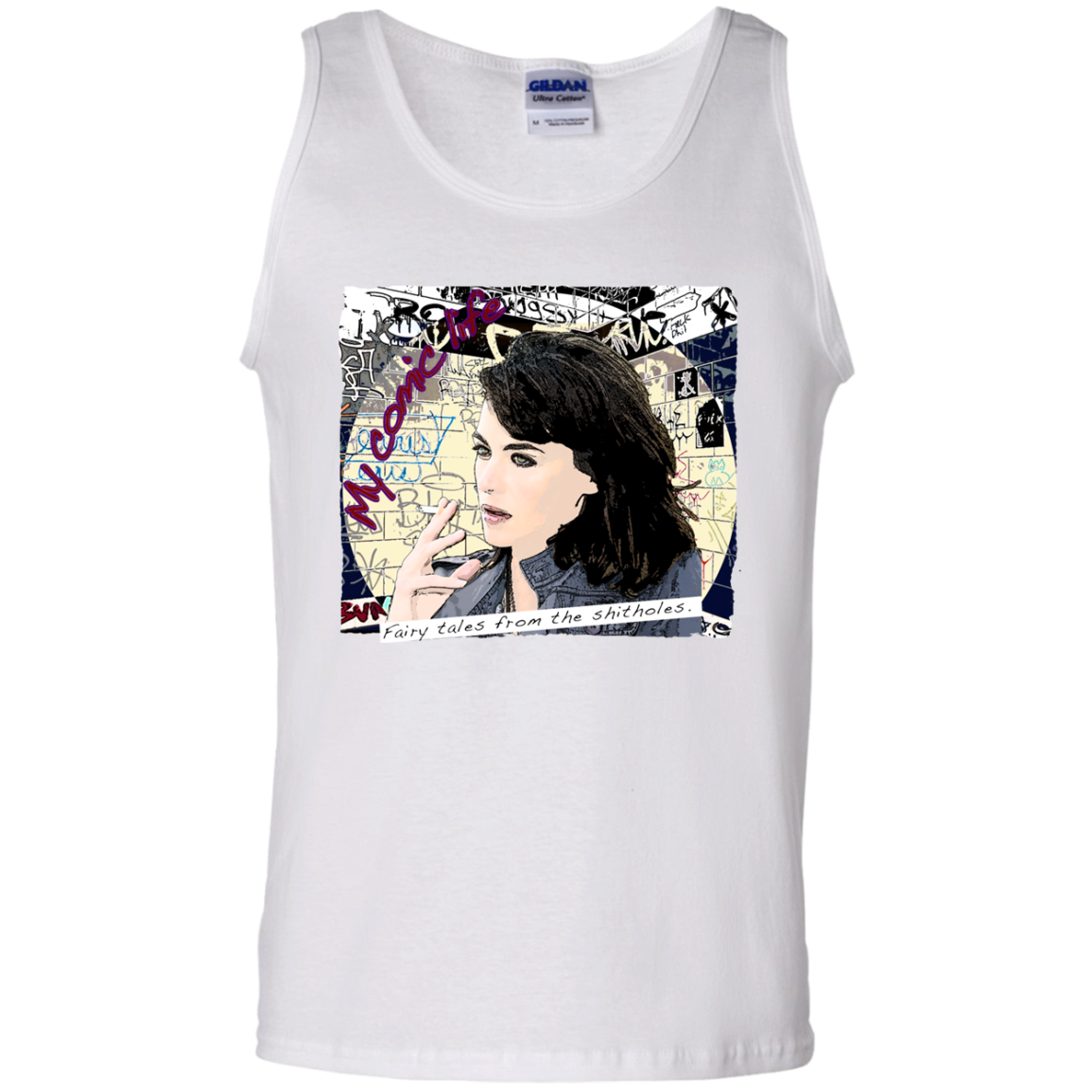 Pop Art Vintage Comics Lichtenstein Style - My Comic Life 06 Tee&Tank Men/Unisex Pimamour