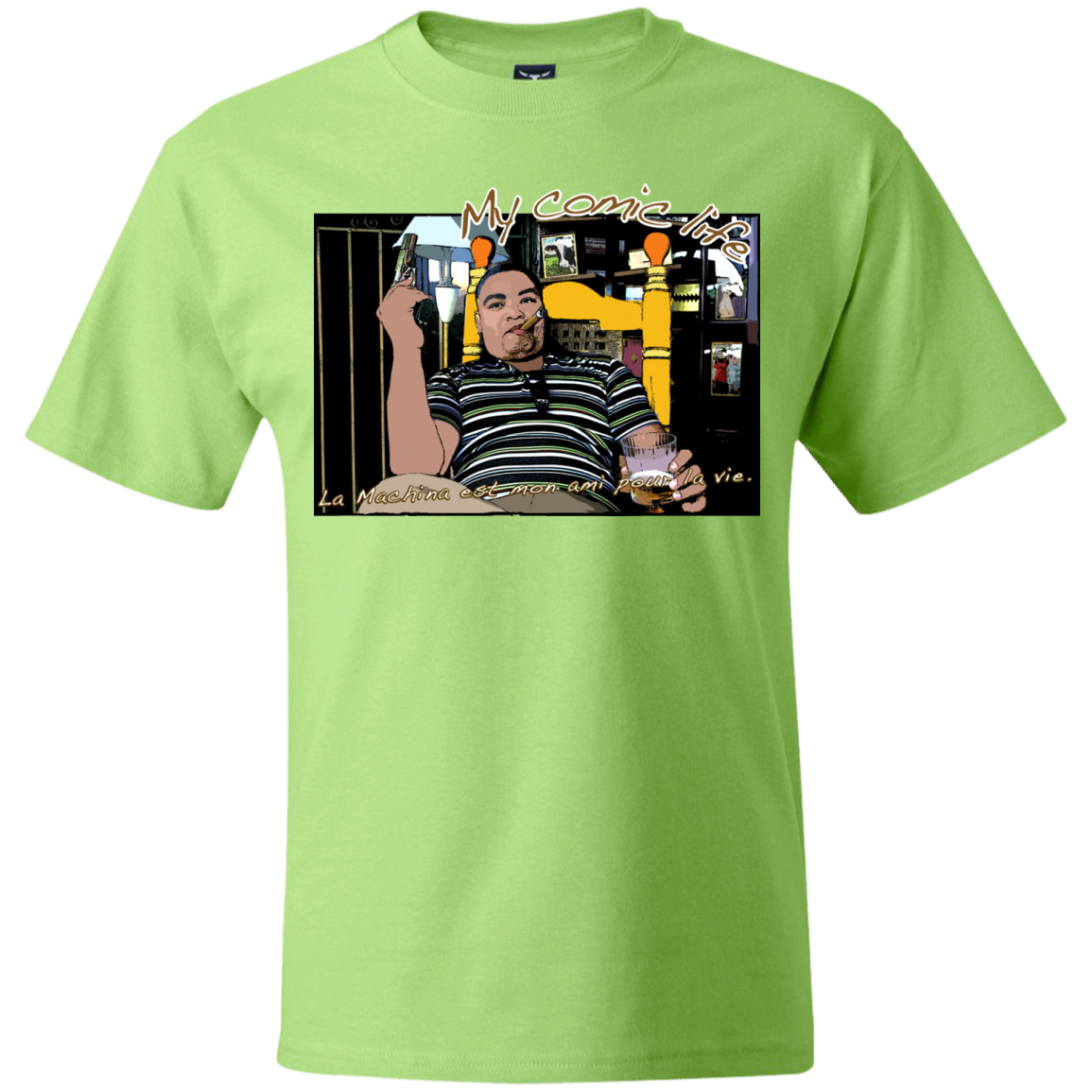Pop Art Vintage Comics Lichtenstein Style - My Comic Life 07 Tee&Tank Men/Unisex Pimamour