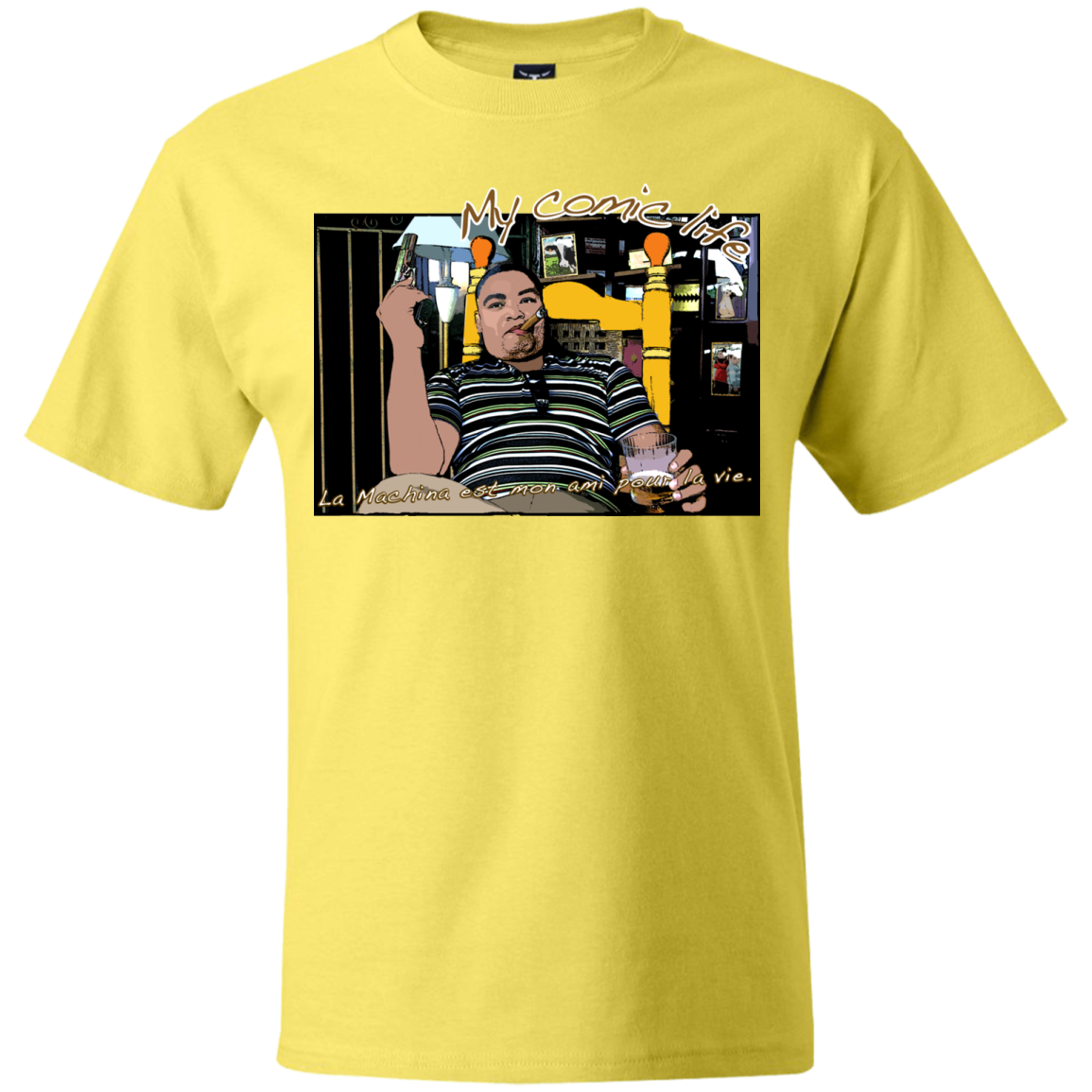 Pop Art Vintage Comics Lichtenstein Style - My Comic Life 07 Tee&Tank Men/Unisex Pimamour