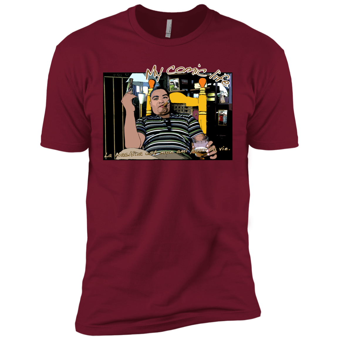 Pop Art Vintage Comics Lichtenstein Style - My Comic Life 07 Tee&Tank Men/Unisex Pimamour
