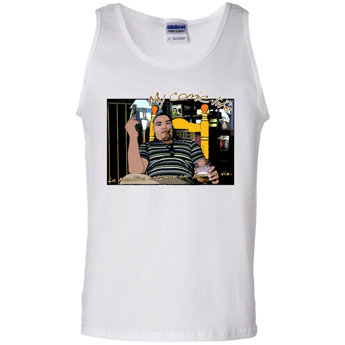 Pop Art Vintage Comics Lichtenstein Style - My Comic Life 07 Tee&Tank Men/Unisex Pimamour