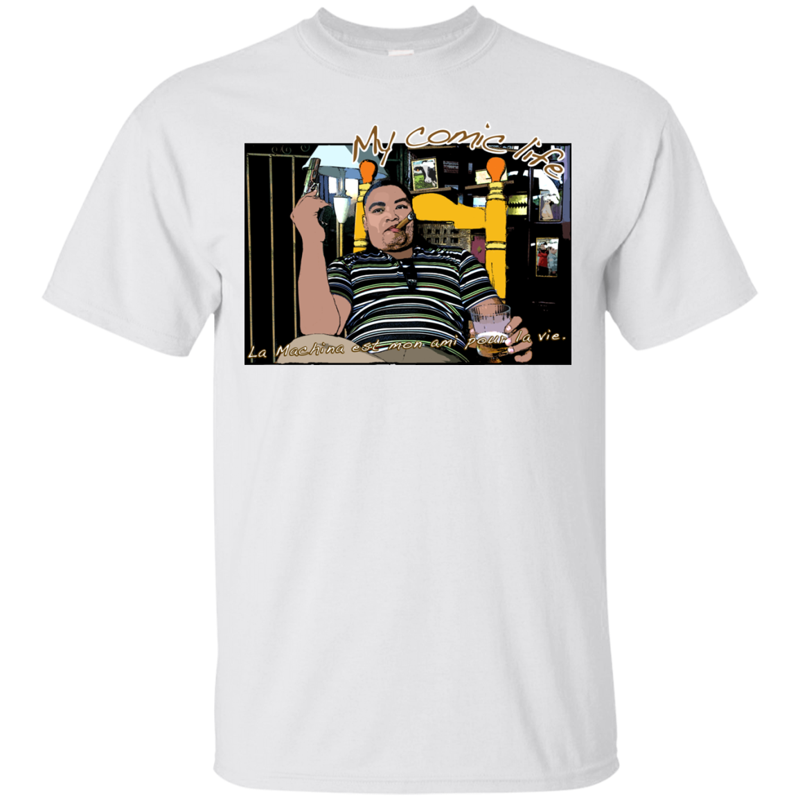 Pop Art Vintage Comics Lichtenstein Style - My Comic Life 07 Tee&Tank Men/Unisex Pimamour