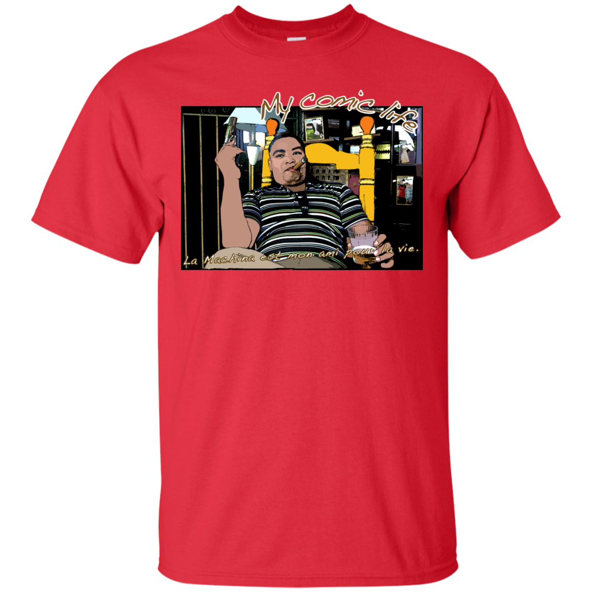 Pop Art Vintage Comics Lichtenstein Style - My Comic Life 07 Tee&Tank Men/Unisex Pimamour