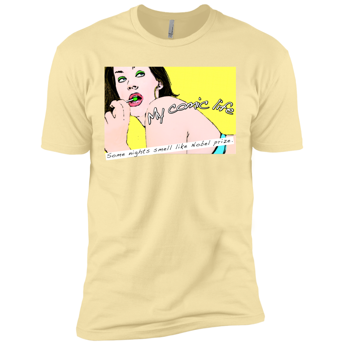 Pop Art Vintage Comics Lichtenstein Style - My Comic Life 08 Tee&Tank Men/Unisex Pimamour