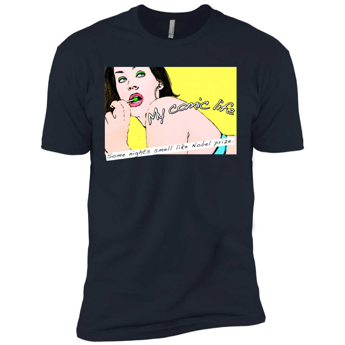 Pop Art Vintage Comics Lichtenstein Style - My Comic Life 08 Tee&Tank Men/Unisex Pimamour