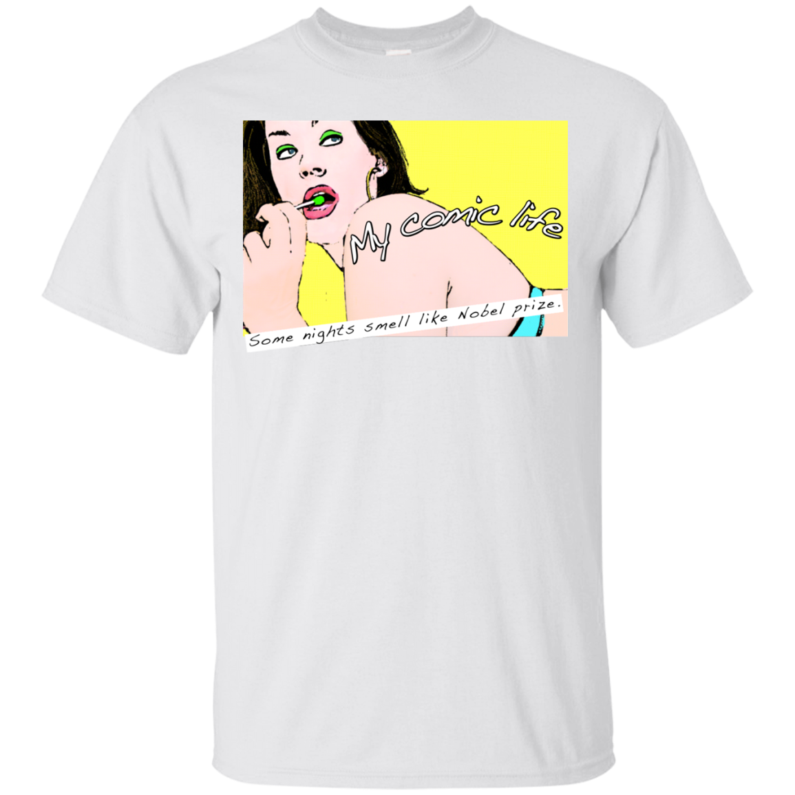 Pop Art Vintage Comics Lichtenstein Style - My Comic Life 08 Tee&Tank Men/Unisex Pimamour