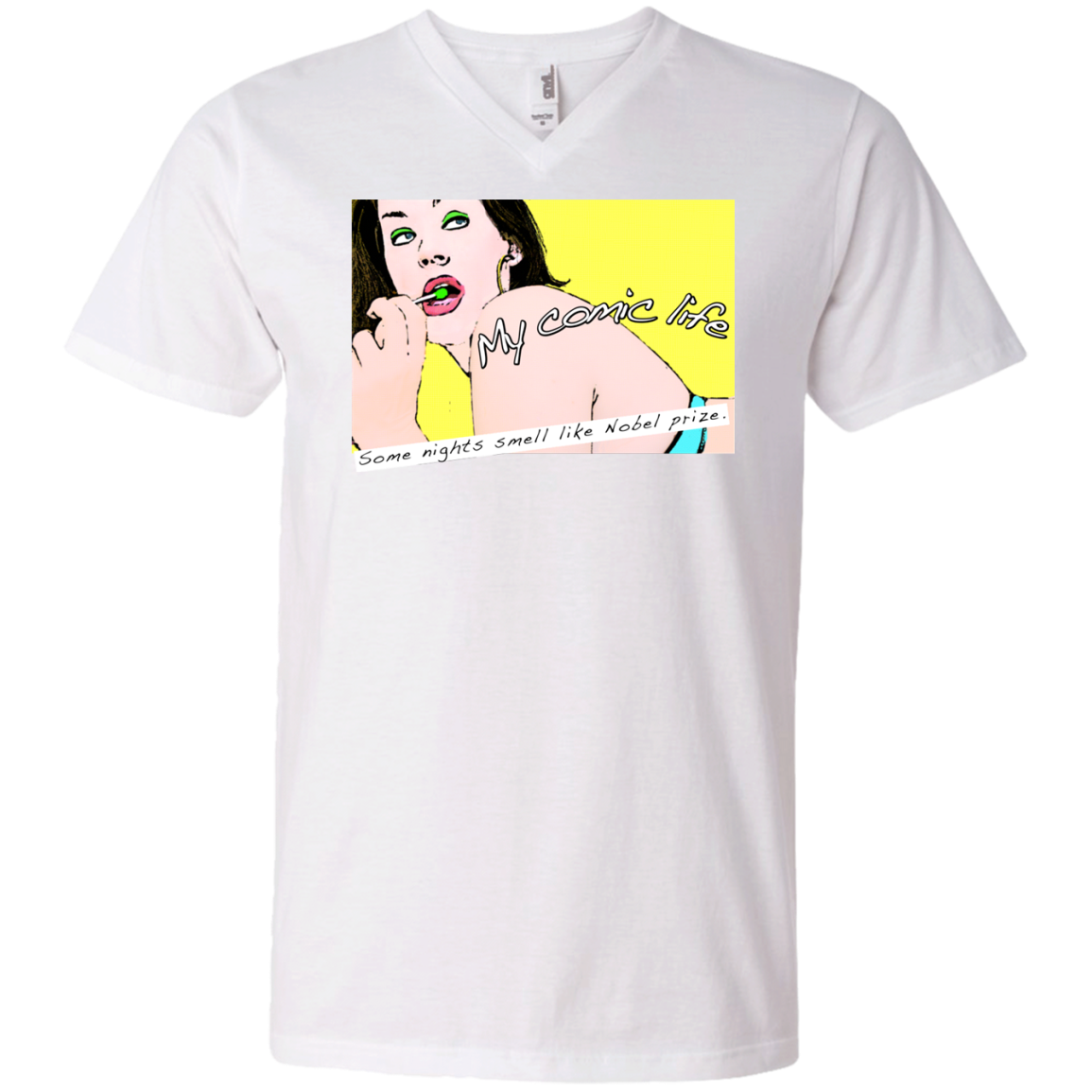 Pop Art Vintage Comics Lichtenstein Style - My Comic Life 08 Tee&Tank Men/Unisex Pimamour
