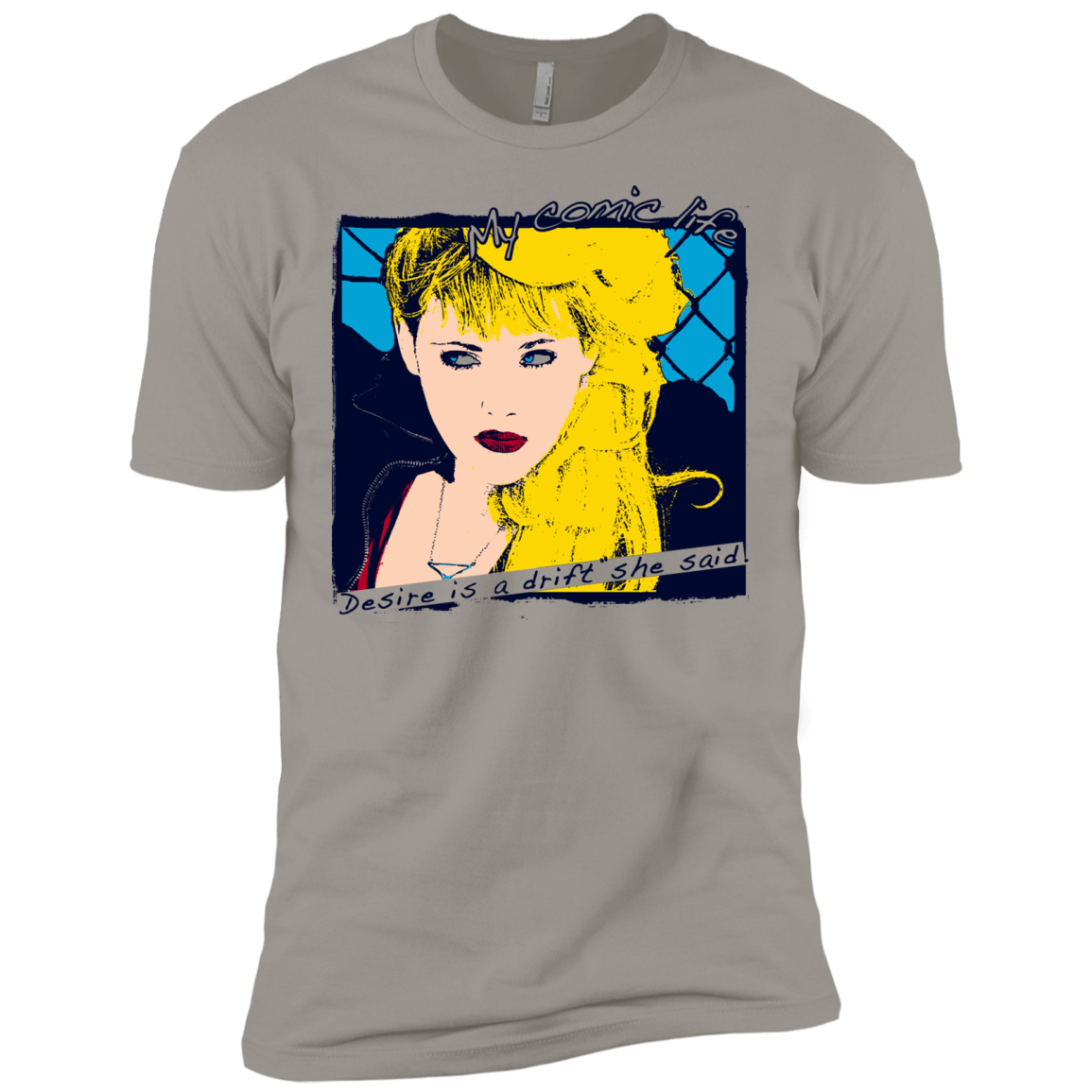Pop Art Vintage Comics Lichtenstein Style - My Comic Life 11 Tee&Tank Men/Unisex Pimamour