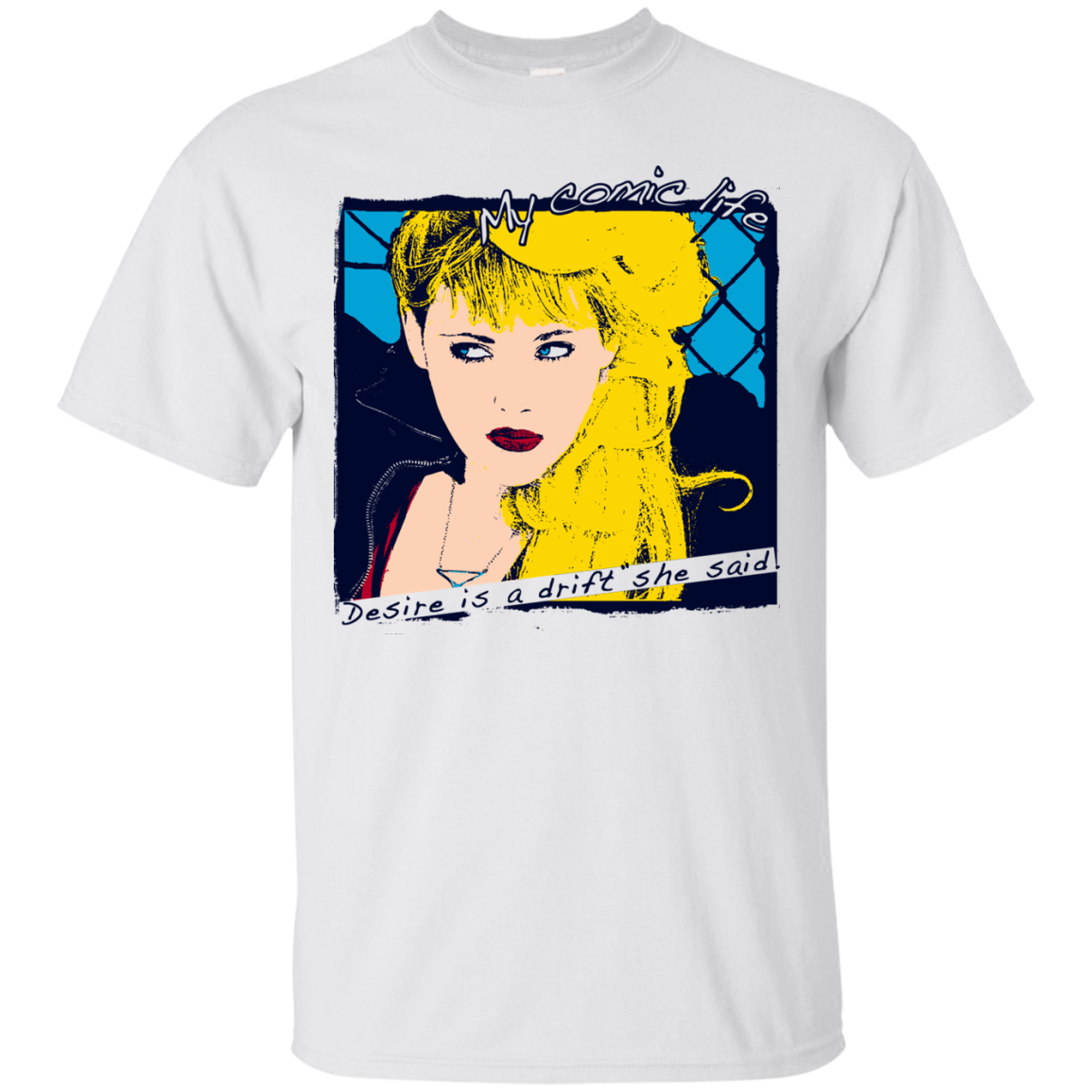 Pop Art Vintage Comics Lichtenstein Style - My Comic Life 11 Tee&Tank Men/Unisex Pimamour