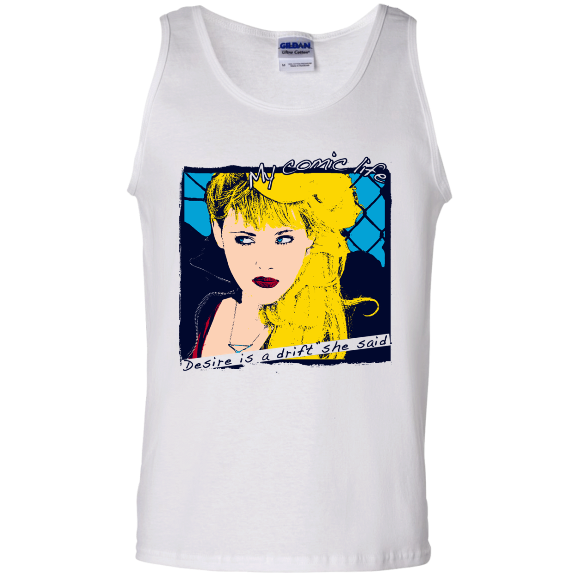 Pop Art Vintage Comics Lichtenstein Style - My Comic Life 11 Tee&Tank Men/Unisex Pimamour