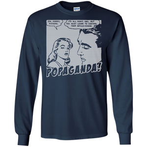 Pop Art Vintage Comics Lichtenstein Style - Popaganda 01 B&W Tee&Tank Men/Unisex Pimamour