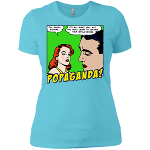 Pop Art Vintage Comics Lichtenstein Style - Popaganda 01 Tee&Tank Lady Pimamour