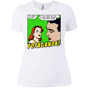 Pop Art Vintage Comics Lichtenstein Style - Popaganda 01 Tee&Tank Lady Pimamour