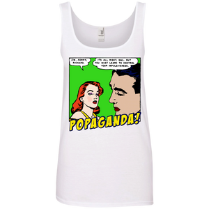 Pop Art Vintage Comics Lichtenstein Style - Popaganda 01 Tee&Tank Lady Pimamour