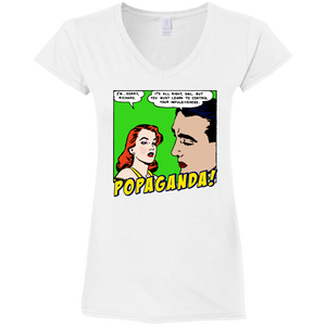 Pop Art Vintage Comics Lichtenstein Style - Popaganda 01 Tee&Tank Lady Pimamour