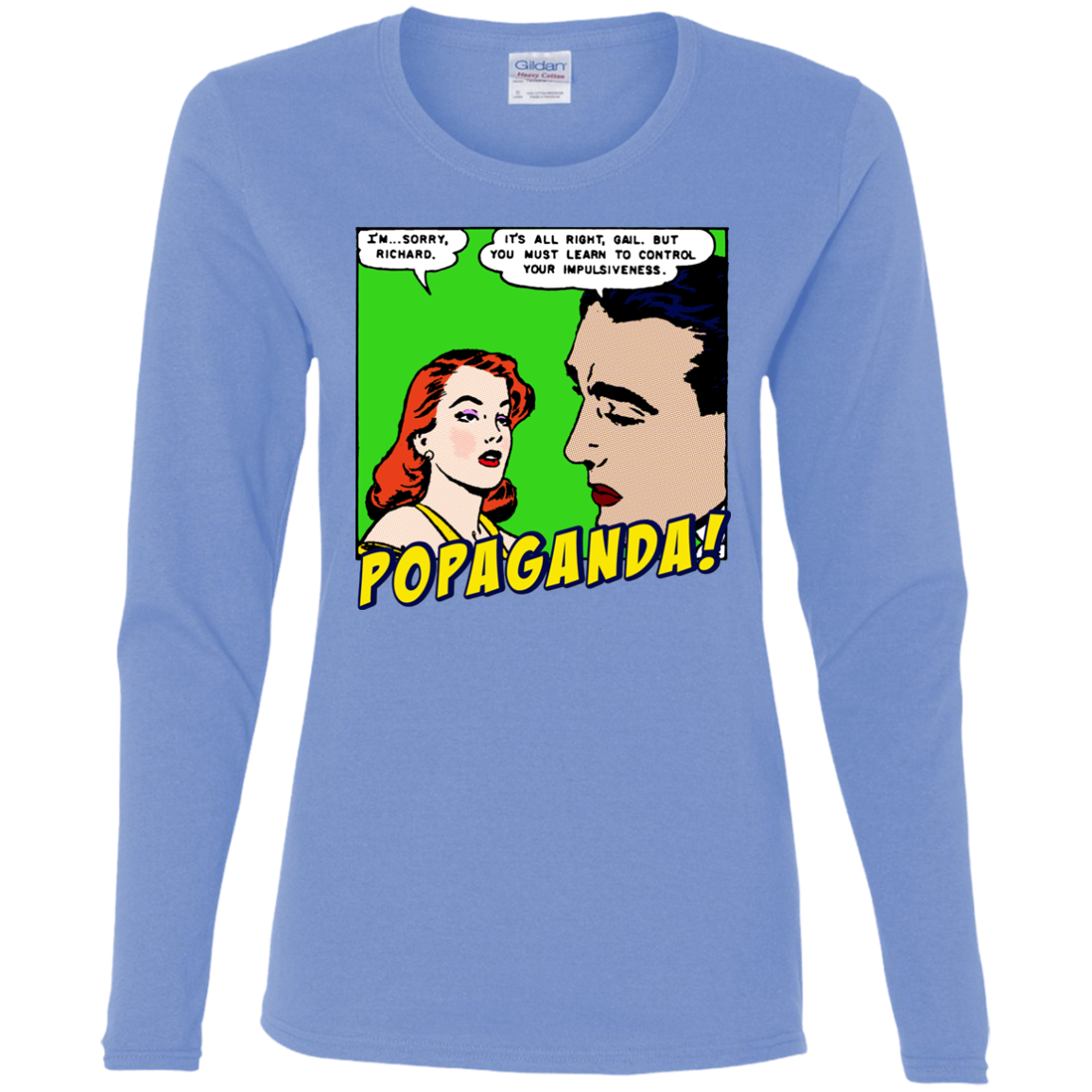 Pop Art Vintage Comics Lichtenstein Style - Popaganda 01 Tee&Tank Lady Pimamour