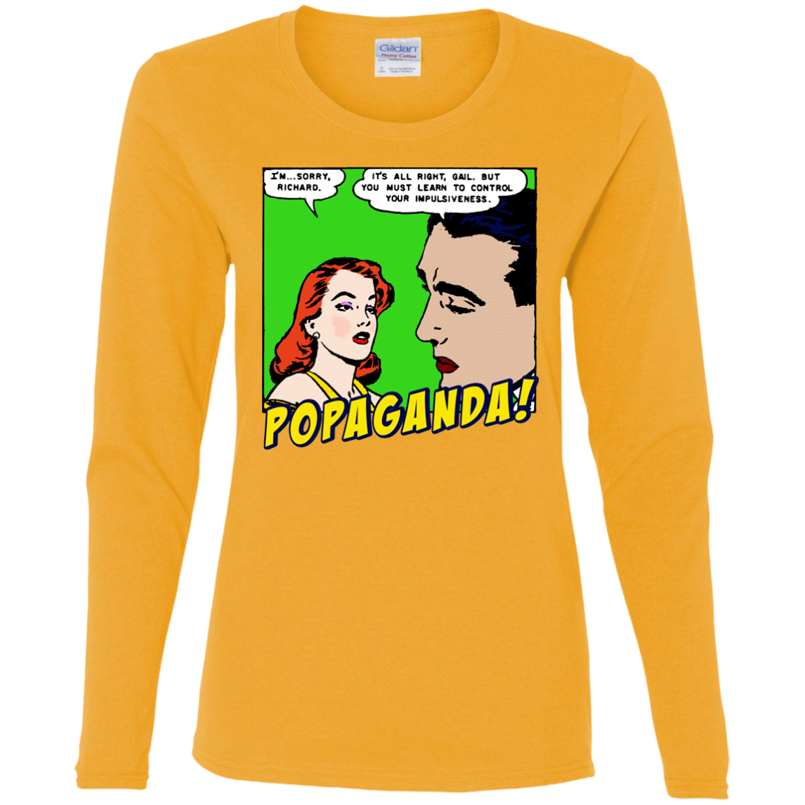 Pop Art Vintage Comics Lichtenstein Style - Popaganda 01 Tee&Tank Lady Pimamour