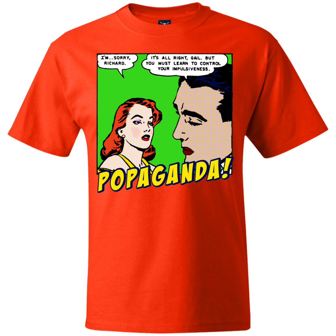 Pop Art Vintage Comics Lichtenstein Style - Popaganda 01 Tee&Tank Men/Unisex Pimamour