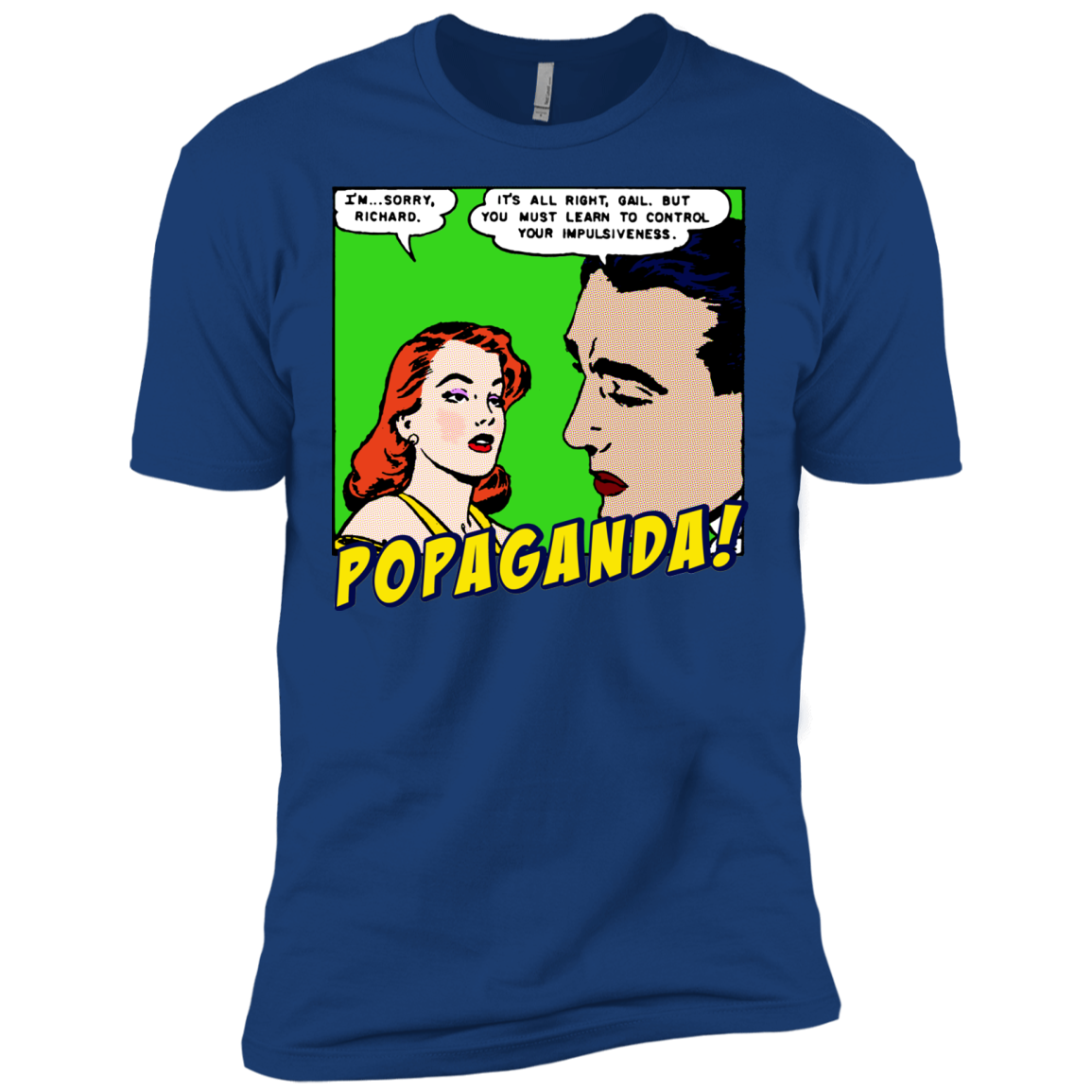 Pop Art Vintage Comics Lichtenstein Style - Popaganda 01 Tee&Tank Men/Unisex Pimamour