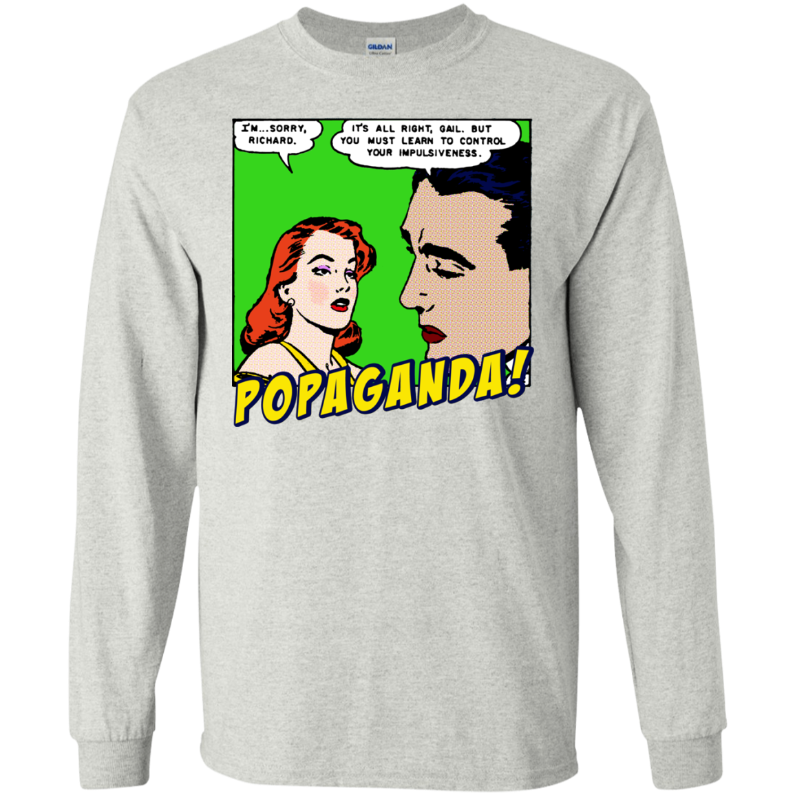 Pop Art Vintage Comics Lichtenstein Style - Popaganda 01 Tee&Tank Men/Unisex Pimamour