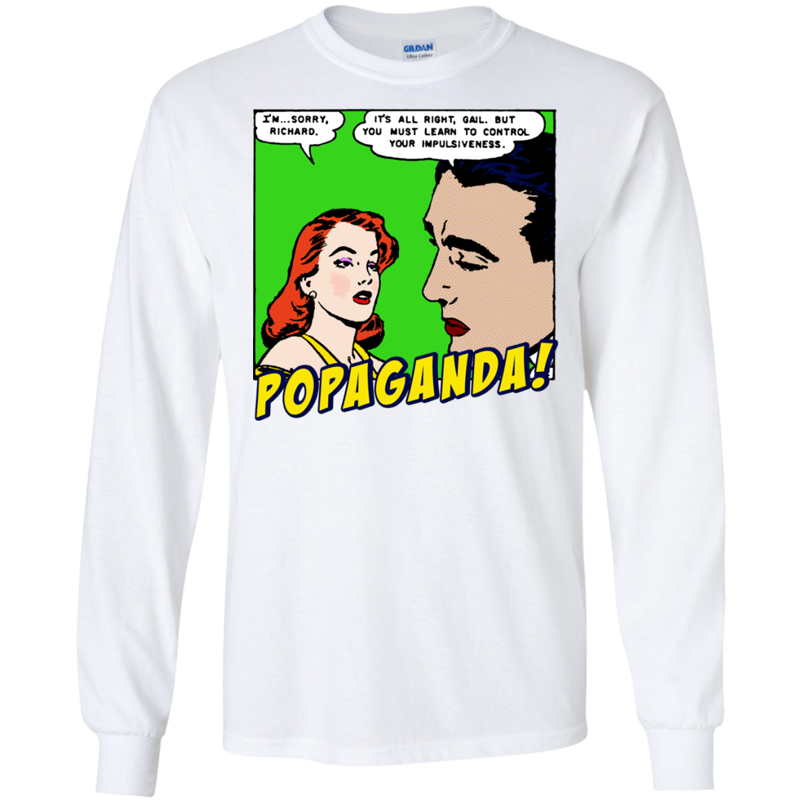 Pop Art Vintage Comics Lichtenstein Style - Popaganda 01 Tee&Tank Men/Unisex Pimamour