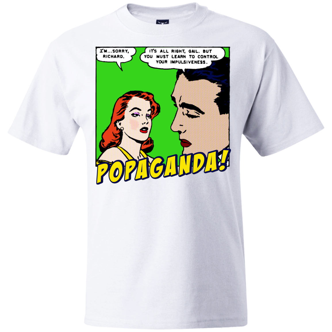 Pop Art Vintage Comics Lichtenstein Style - Popaganda 01 Tee&Tank Men/Unisex Pimamour