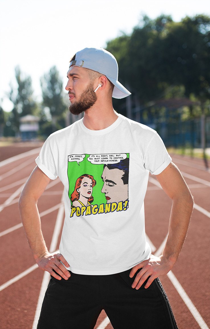 Pop Art Vintage Comics Lichtenstein Style - Popaganda 01 Tee&Tank Men/Unisex Pimamour