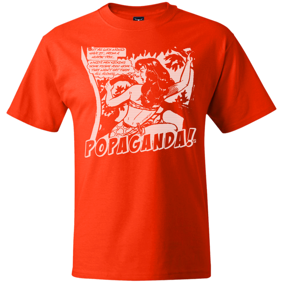 Pop Art Vintage Comics Lichtenstein Style - Popaganda 02 B&W Tee&Tank Men/Unisex Pimamour