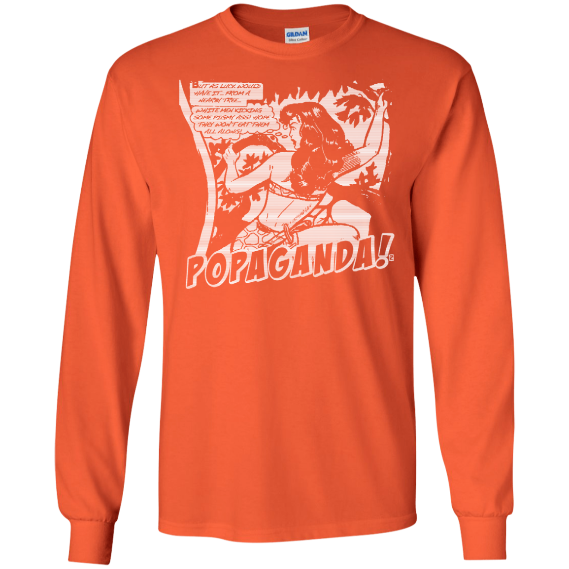 Pop Art Vintage Comics Lichtenstein Style - Popaganda 02 B&W Tee&Tank Men/Unisex Pimamour