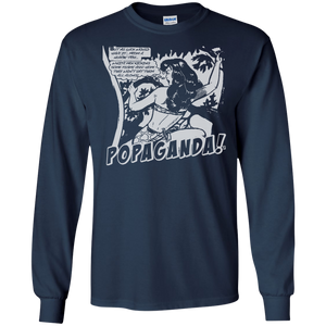 Pop Art Vintage Comics Lichtenstein Style - Popaganda 02 B&W Tee&Tank Men/Unisex Pimamour