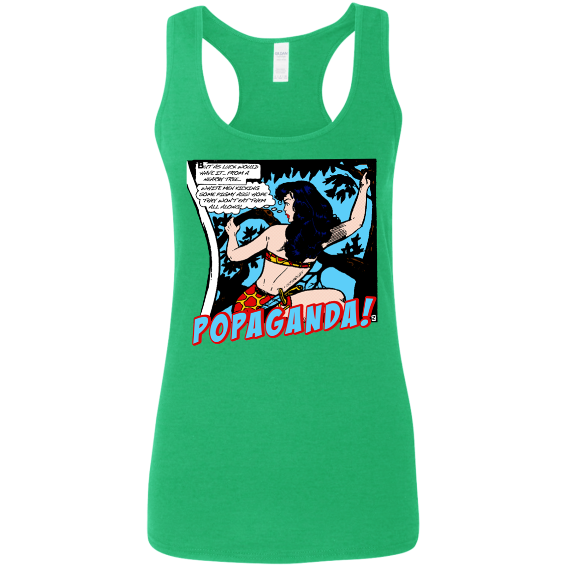 Pop Art Vintage Comics Lichtenstein Style - Popaganda 02 Tee&Tank Lady Pimamour