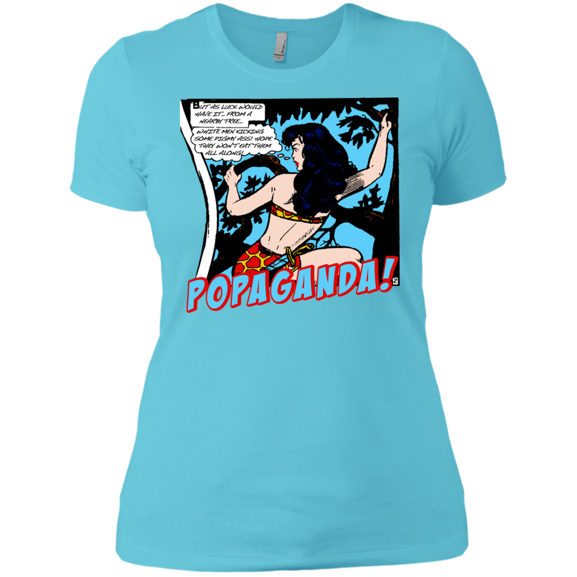 Pop Art Vintage Comics Lichtenstein Style - Popaganda 02 Tee&Tank Lady Pimamour