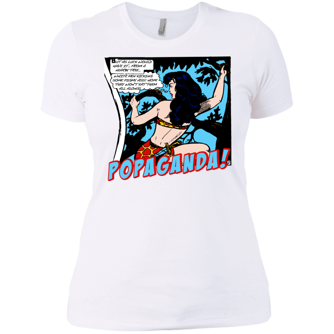 Pop Art Vintage Comics Lichtenstein Style - Popaganda 02 Tee&Tank Lady Pimamour