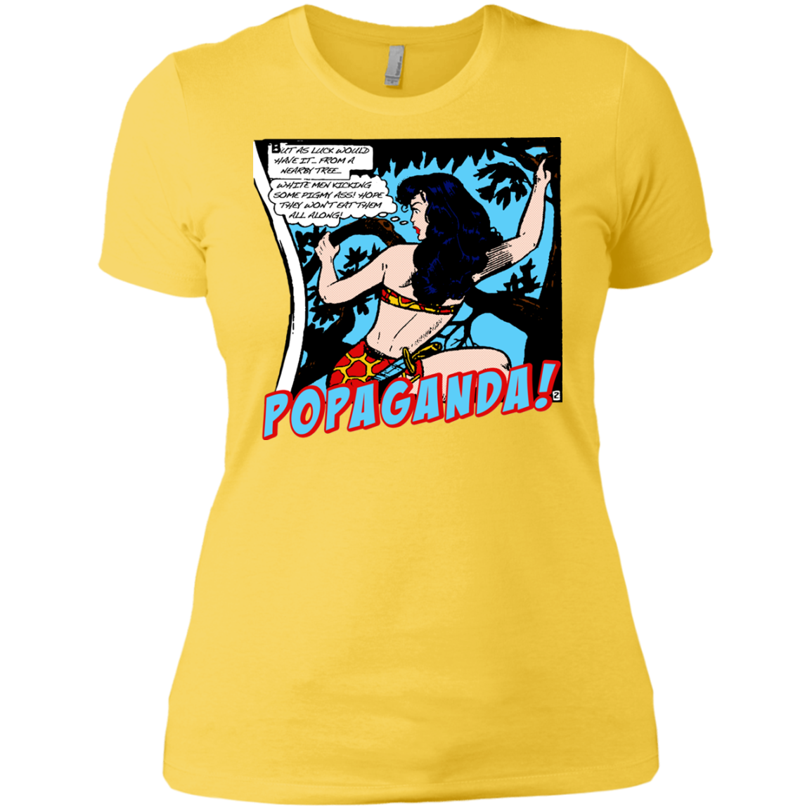 Pop Art Vintage Comics Lichtenstein Style - Popaganda 02 Tee&Tank Lady Pimamour