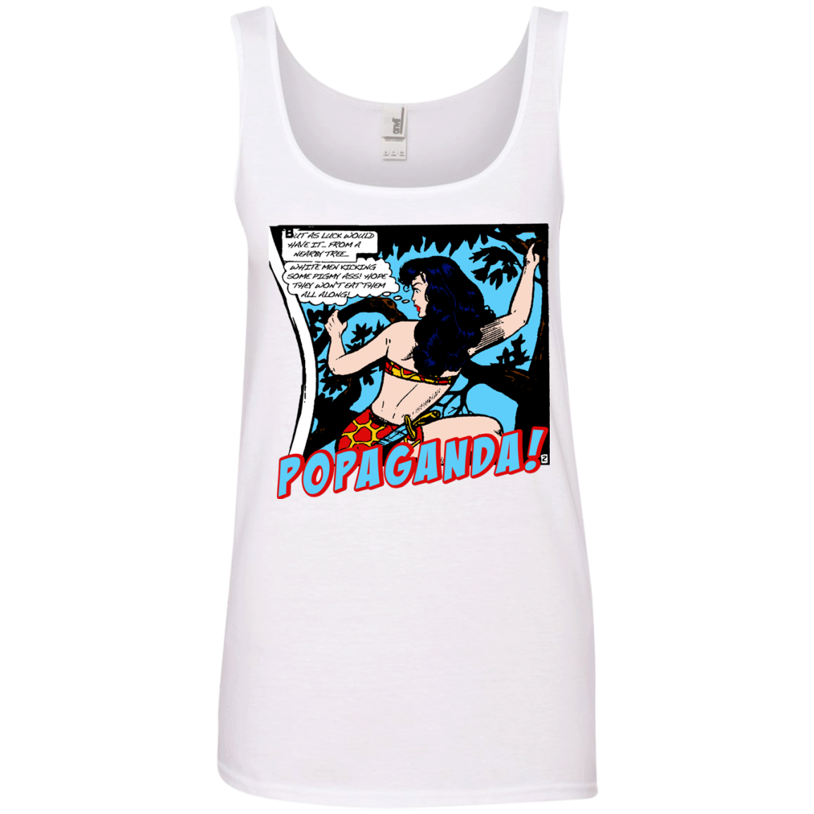 Pop Art Vintage Comics Lichtenstein Style - Popaganda 02 Tee&Tank Lady Pimamour