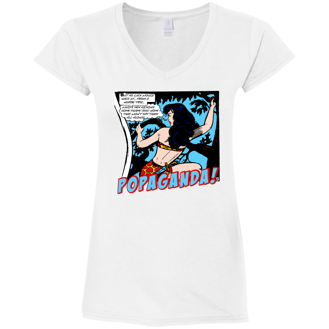 Pop Art Vintage Comics Lichtenstein Style - Popaganda 02 Tee&Tank Lady Pimamour