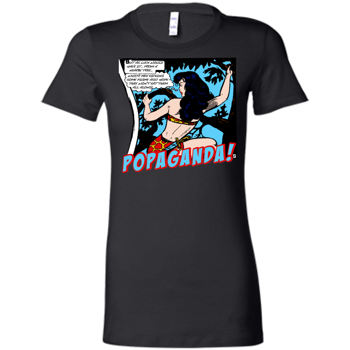 Pop Art Vintage Comics Lichtenstein Style - Popaganda 02 Tee&Tank Lady Pimamour